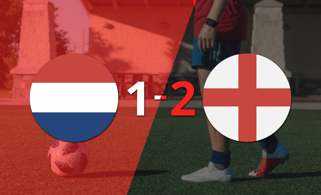 Países Bajos cayó ante Inglaterra y se perdió la final