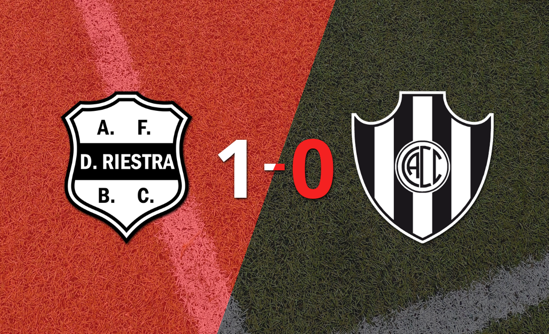 Dep. Riestra derrotó 1-0 a Central Córdoba (SE)