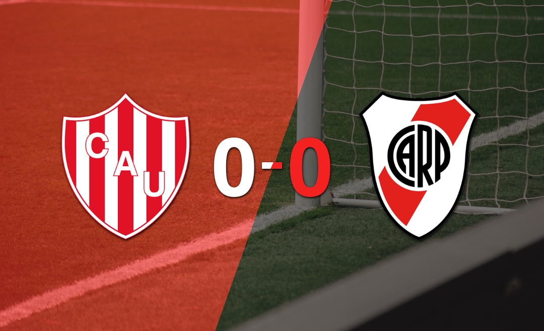 Sin goles, Unión y River Plate igualaron el partido