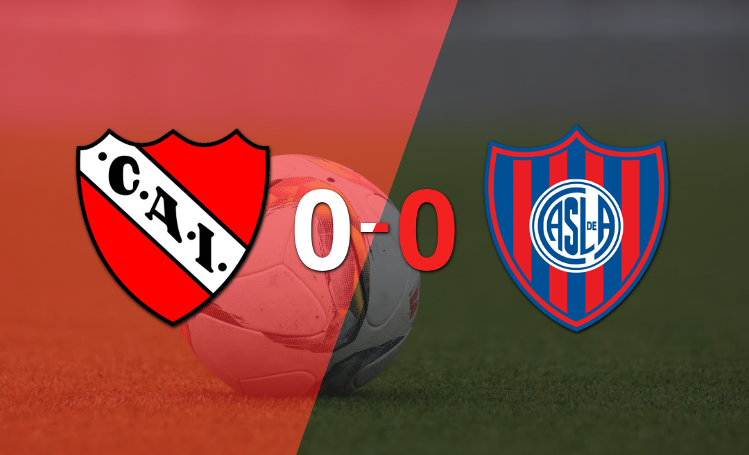 Independiente y San Lorenzo igualaron sin goles en el marcador