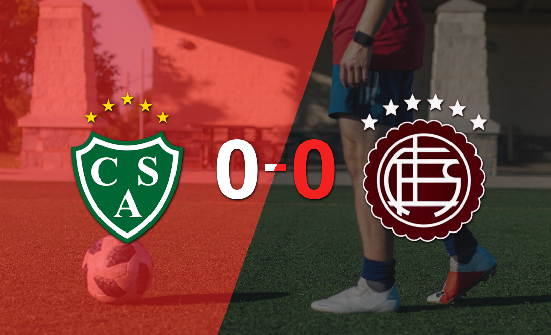 Sin muchas emociones, Sarmiento y Lanús empataron 0-0