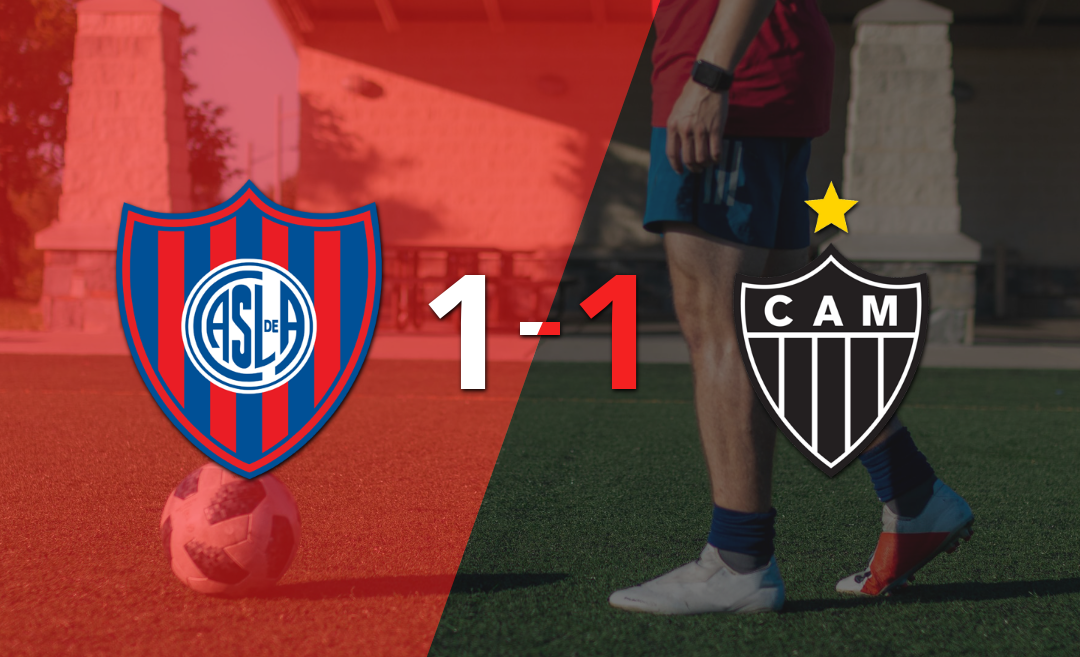 Con un empate entre San Lorenzo y Atlético Mineiro, se define el duelo en el partido de vuelta