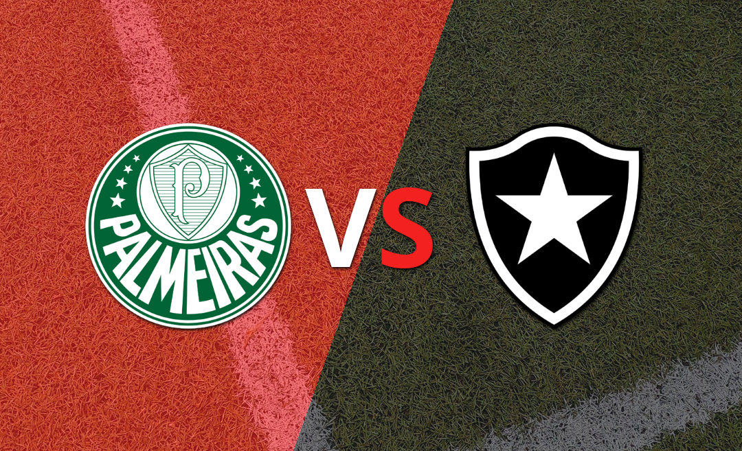 Empate 2 a 2 entre Palmeiras y Botafogo