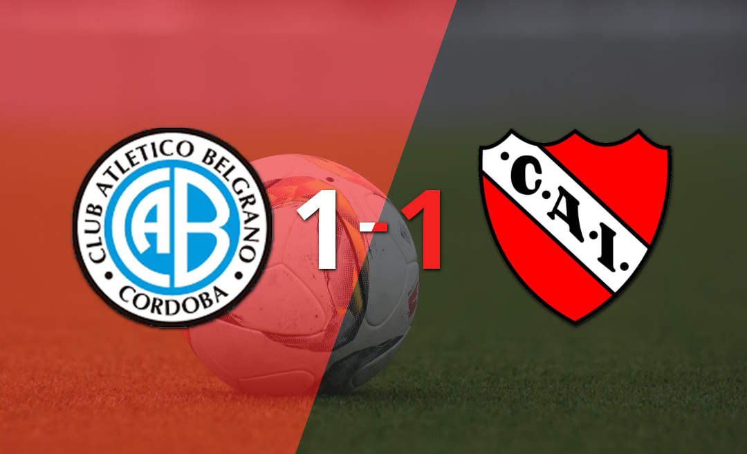 Belgrano e Independiente igualaron 1 a 1