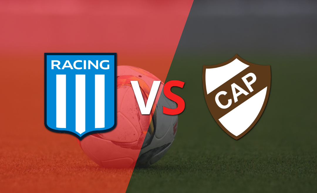 Comienza el segundo tiempo del empate entre Racing Club y Platense