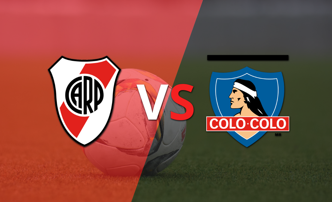 River Plate busca mantener la ventaja ante Colo Colo en la etapa complementaria