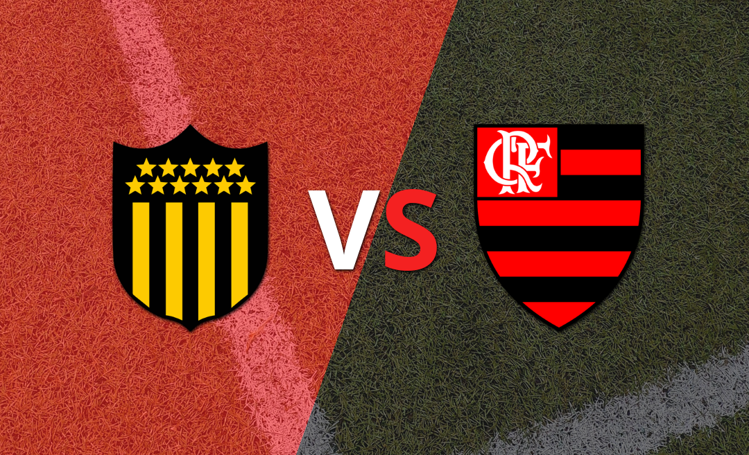 El segundo tiempo comienza sin goles entre Peñarol y Flamengo