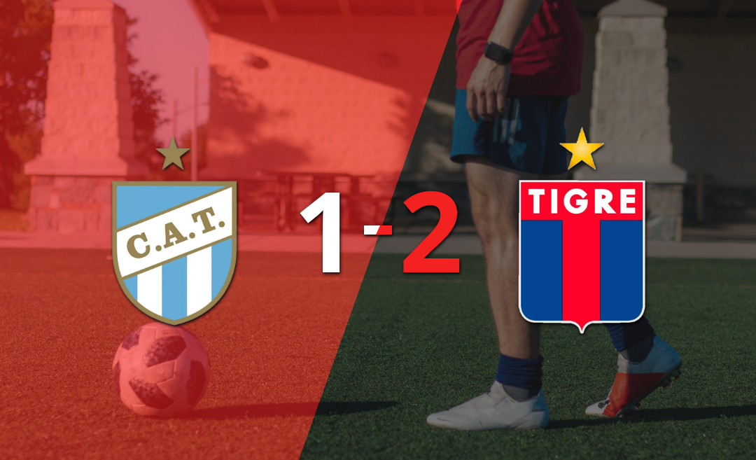 Tigre consigue una estrecha victoria de 2 a 1 sobre Atlético Tucumán