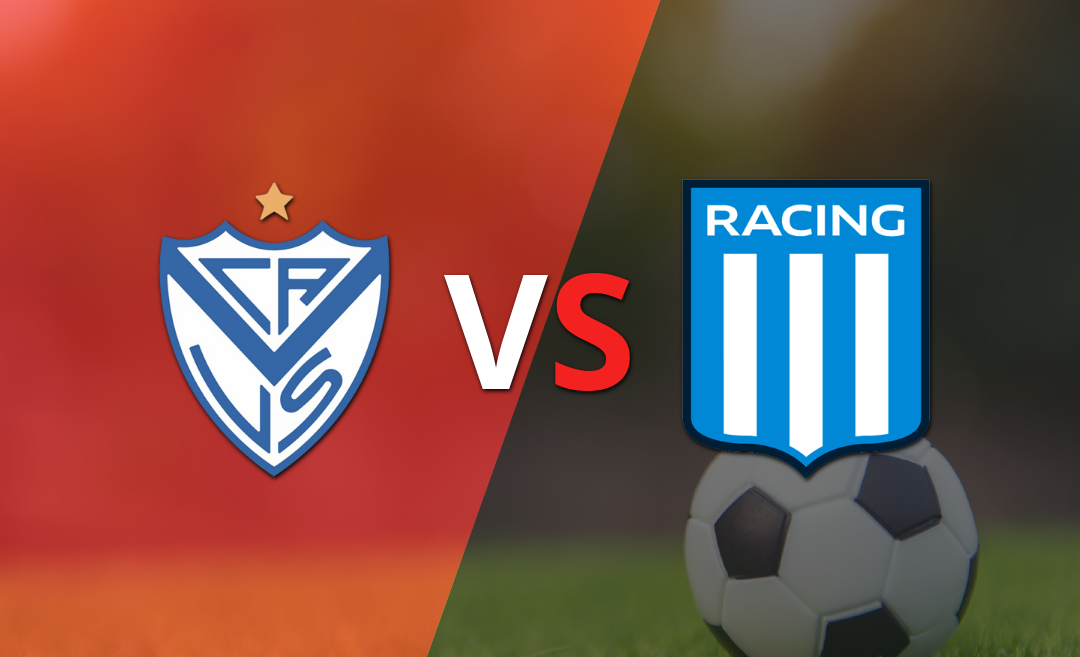 Vélez enfrenta a Racing Club buscando seguir en la cima de la tabla