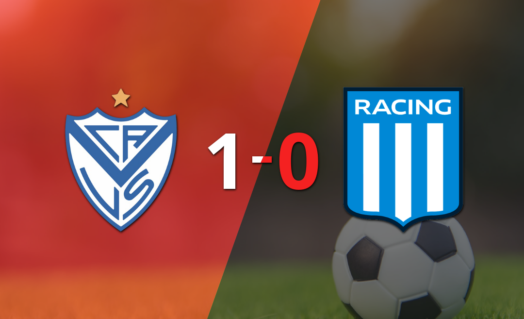 Con gol agónico de Braian Romero, Vélez le ganó a Racing Club por 1 a 0