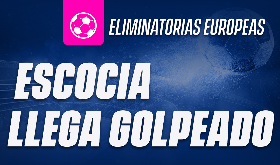  Escocia llega golpeado