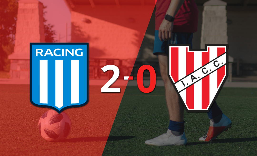 Sólido triunfo de Racing Club por 2-0 frente a Instituto