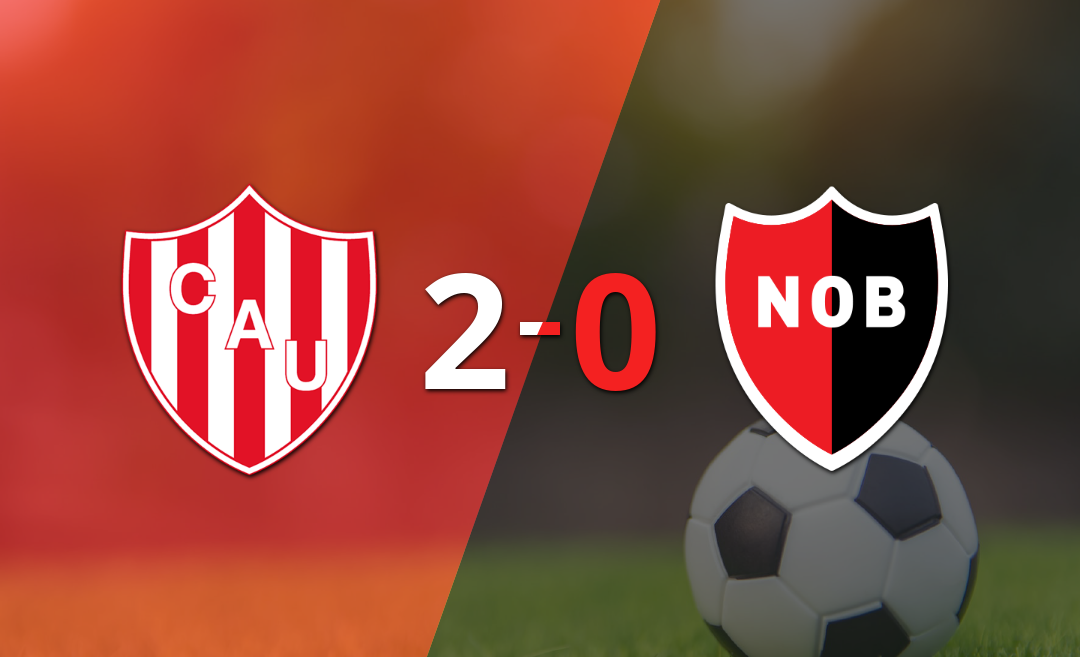 Unión dominó a Newell`s con un 2-0 en un partido electrizante