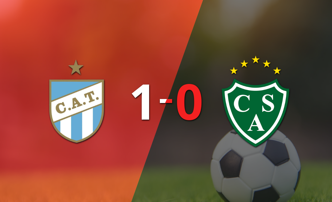 Con gol de Marcelo Estigarribia, Atlético Tucumán le ganó a Sarmiento por 1 a 0