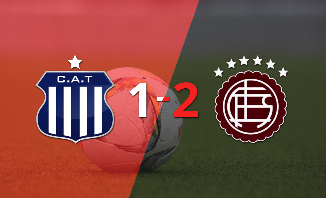 Lanús supera por 2-1 a Talleres tras dar vuelta el partido