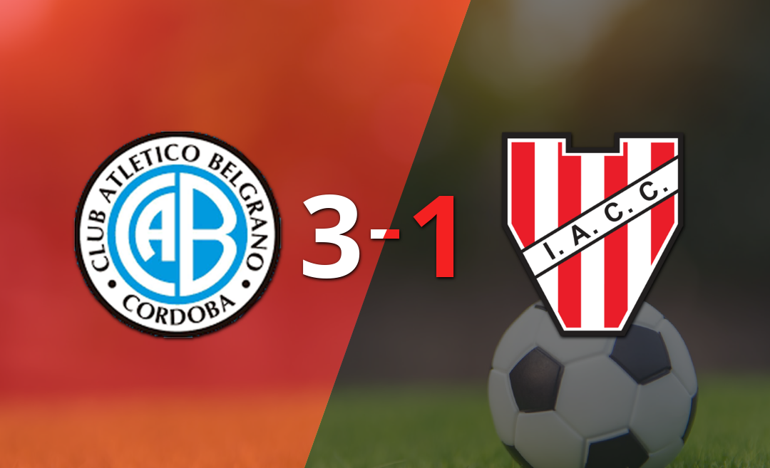 Instituto fue derrotado por Belgrano con un marcador de 3-1