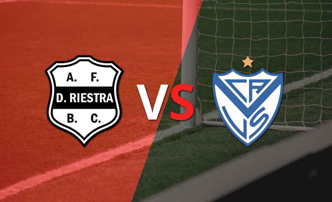 Dep. Riestra y Vélez empatan en el estadio Guillermo Laza