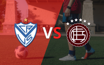 Empieza el partido entre Vélez y Lanús