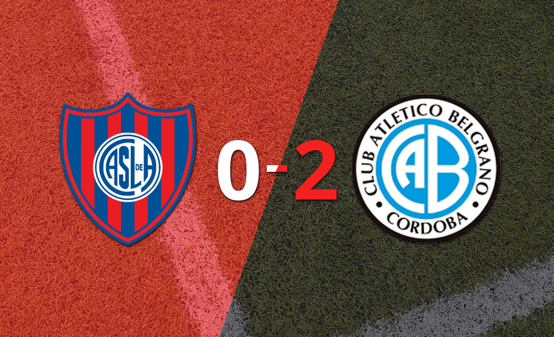 Belgrano no da tregua y gana por 2 a 0 sobre San Lorenzo