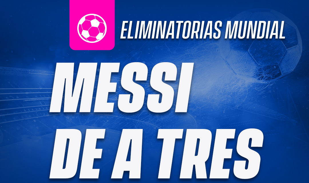 Messi de a tres