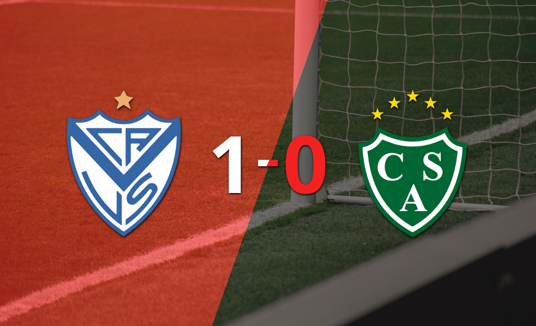 Sarmiento perdió 1-0 ante Vélez por un penal