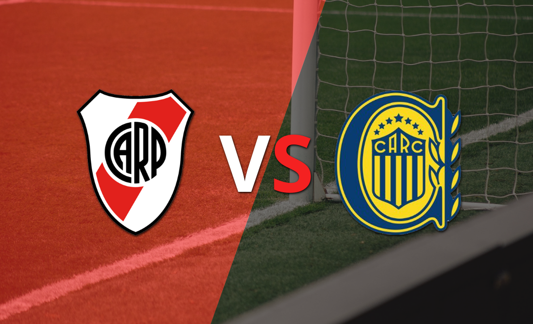 ¡Arranca la etapa complementaria! River Plate lleva la ventaja con un marcador 1-0 sobre Rosario Central