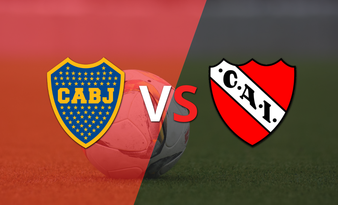 Empate a 0 en el comienzo del segundo tiempo entre Boca Juniors e Independiente