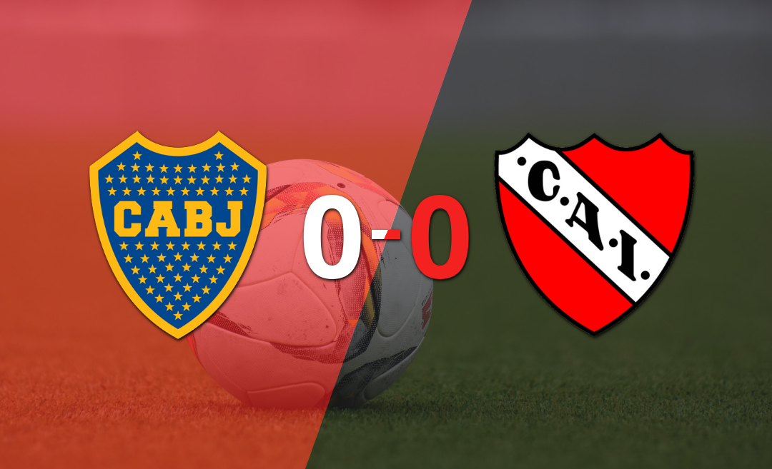 Cero a cero terminó el partido entre Boca Juniors e Independiente