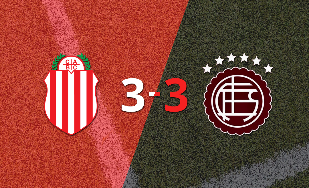 Partidazo entre Barracas Central y Lanús terminó en empate