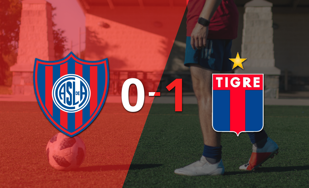 A Tigre no le sobró nada, pero venció a San Lorenzo por 1 a 0