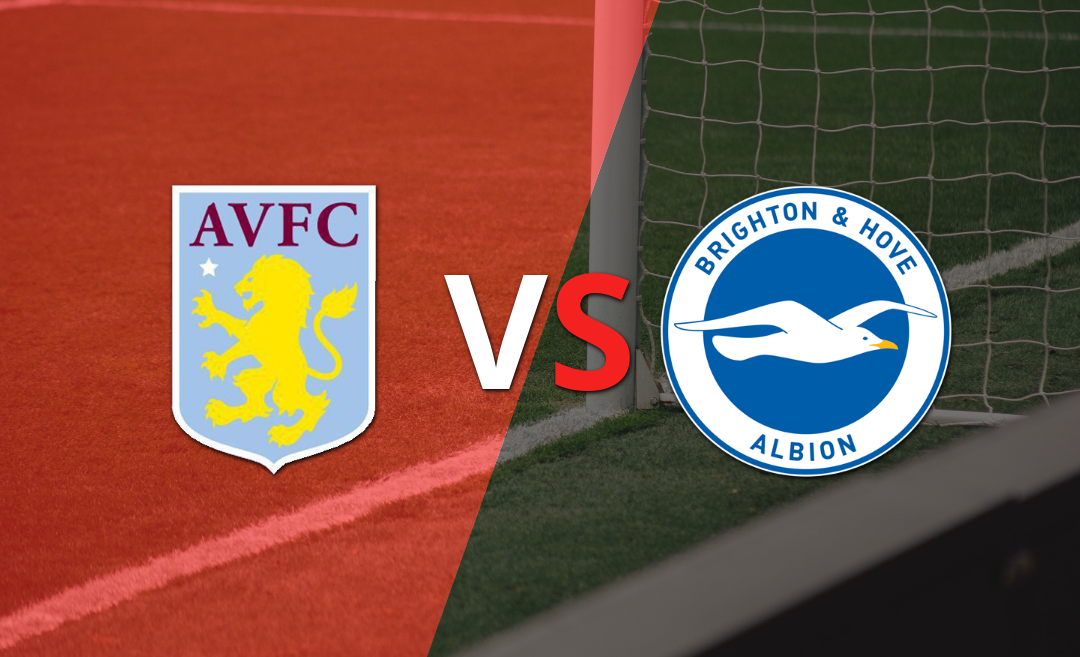 Se enfrentan Aston Villa y Brighton and Hove por la fecha  19