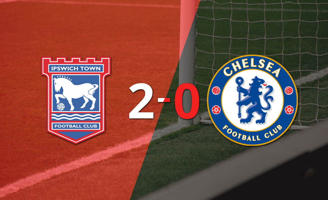 Ipswich Town celebró una victoria 2-0 sobre Chelsea