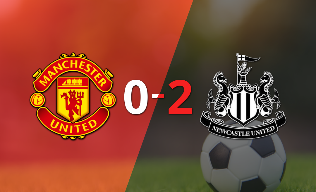 Con dos tantos, Newcastle United derrotó a Manchester United en su casa