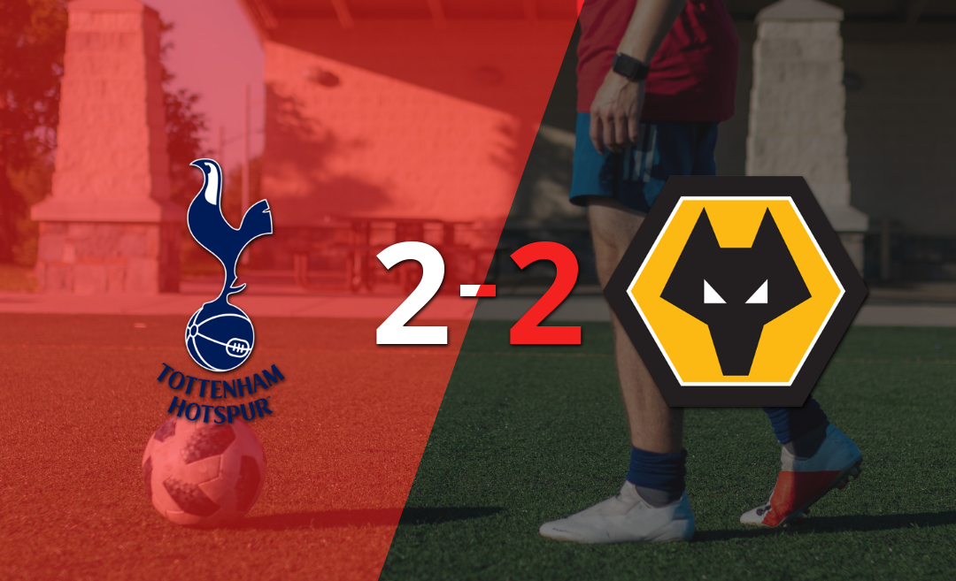 Wolverhampton empata sobre el final con gol de Jörgen Larsen