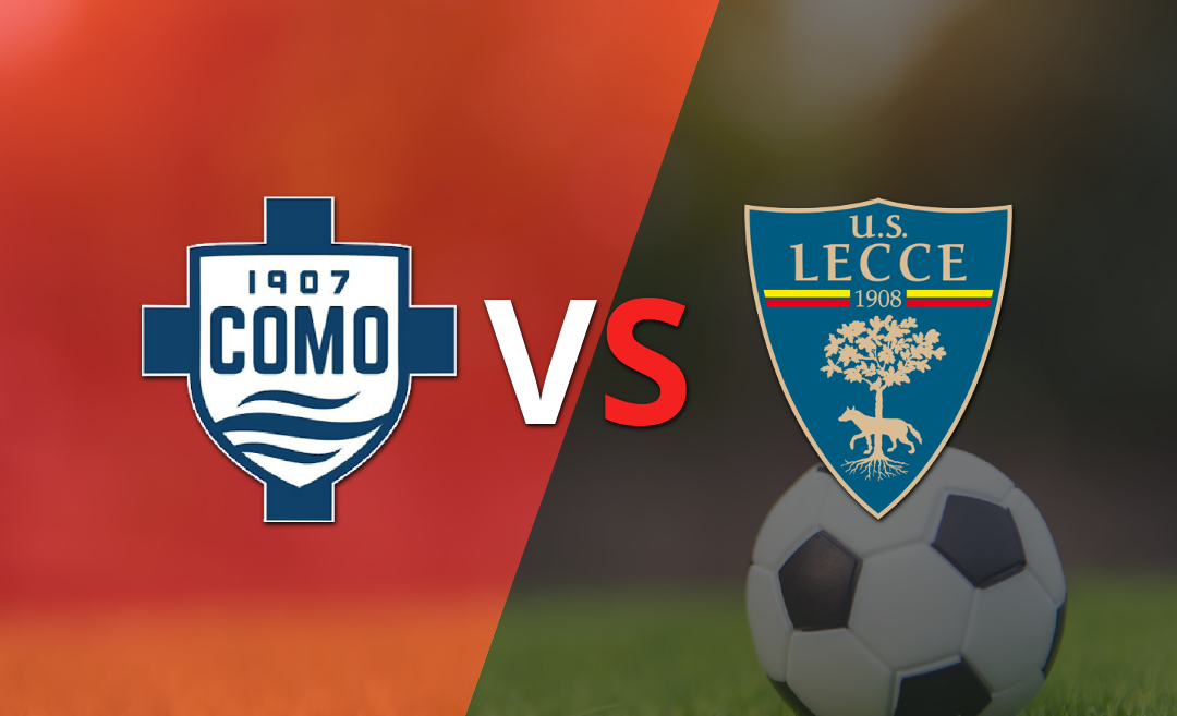 Como 1907 le gana a 2 a 0 a Lecce