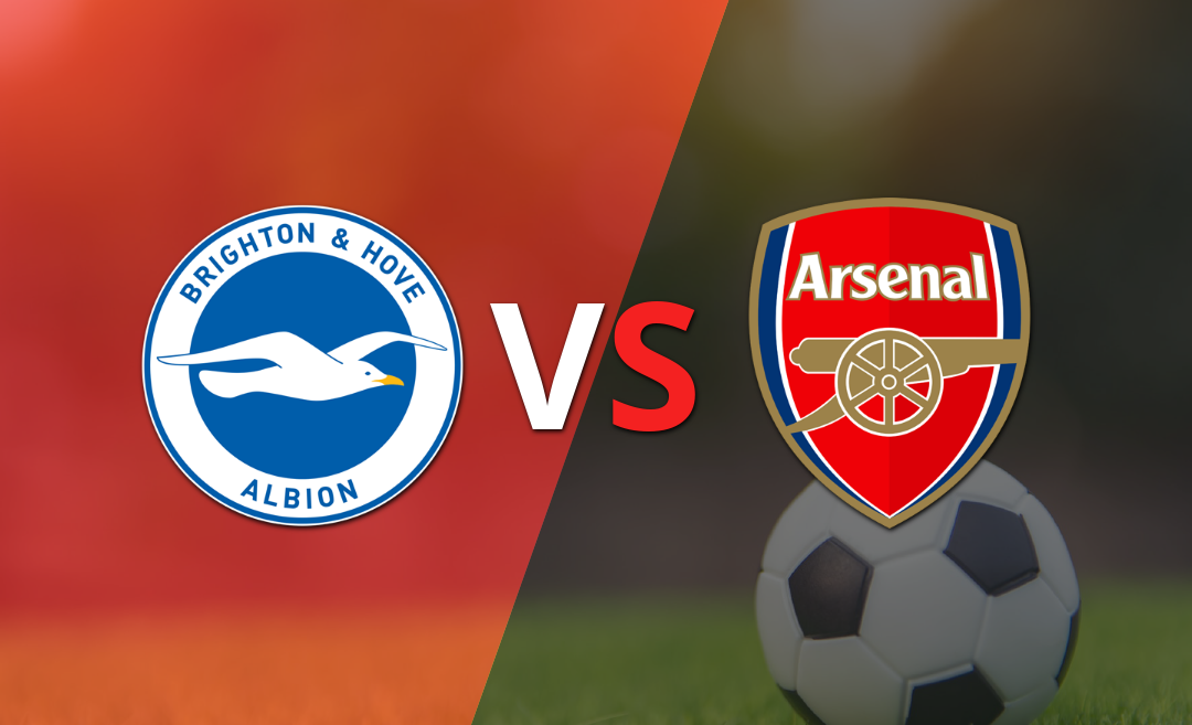 Arsenal luchará para seguir con su racha positiva ante su rival Brighton and Hove