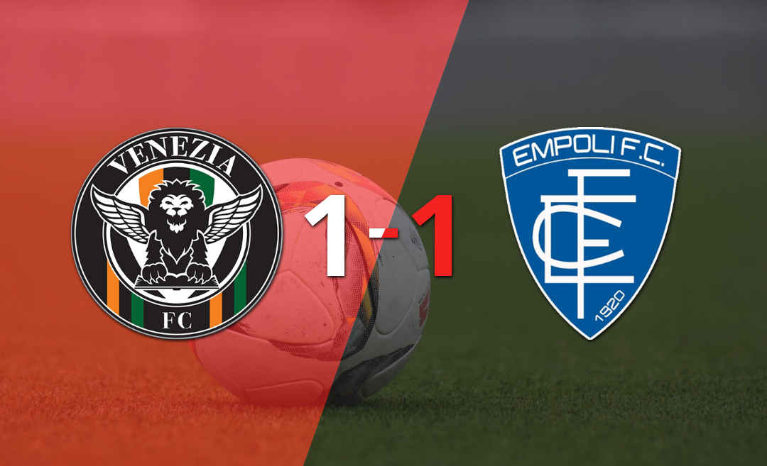 Reparto de puntos en el empate a uno entre Venezia y Empoli