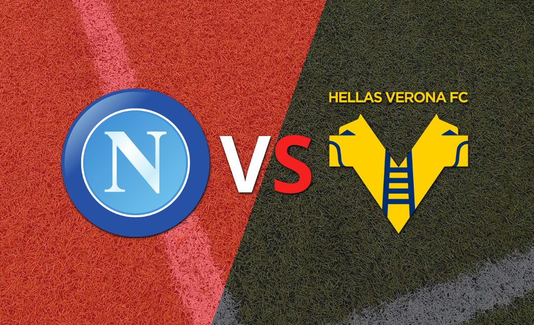 Napoli es superior a Hellas Verona y lo vence por 2-0