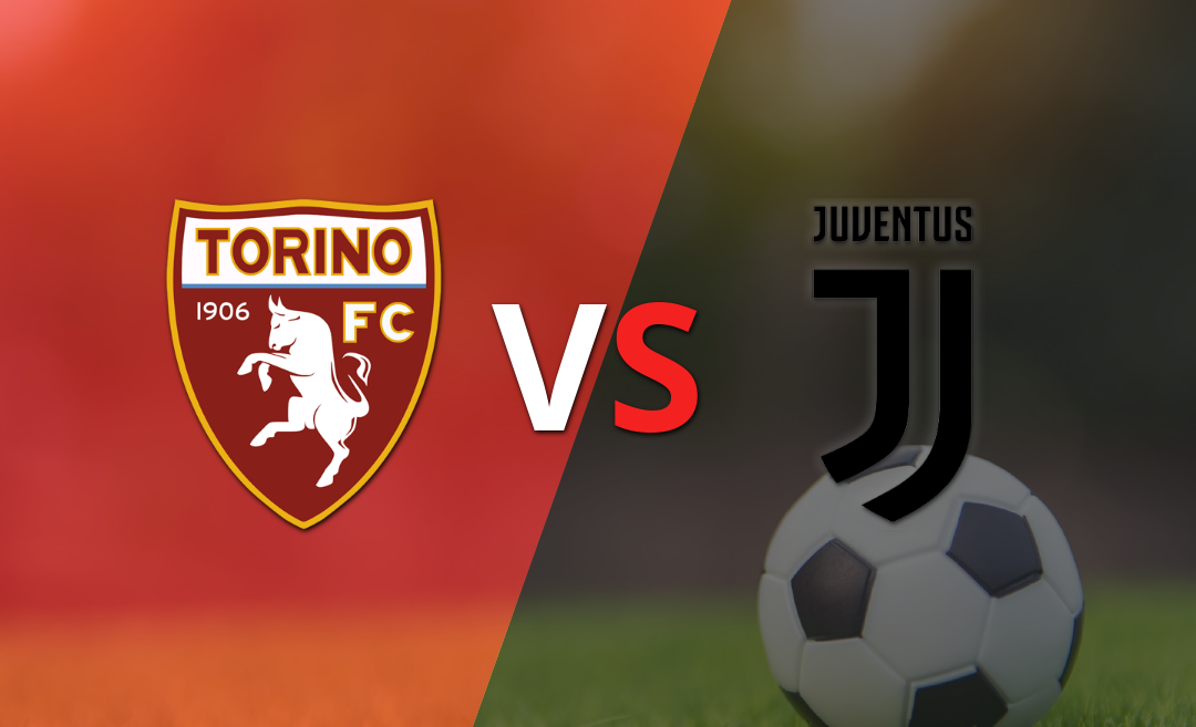 Al comienzo del segundo tiempo, Torino y Juventus empatan 1-1