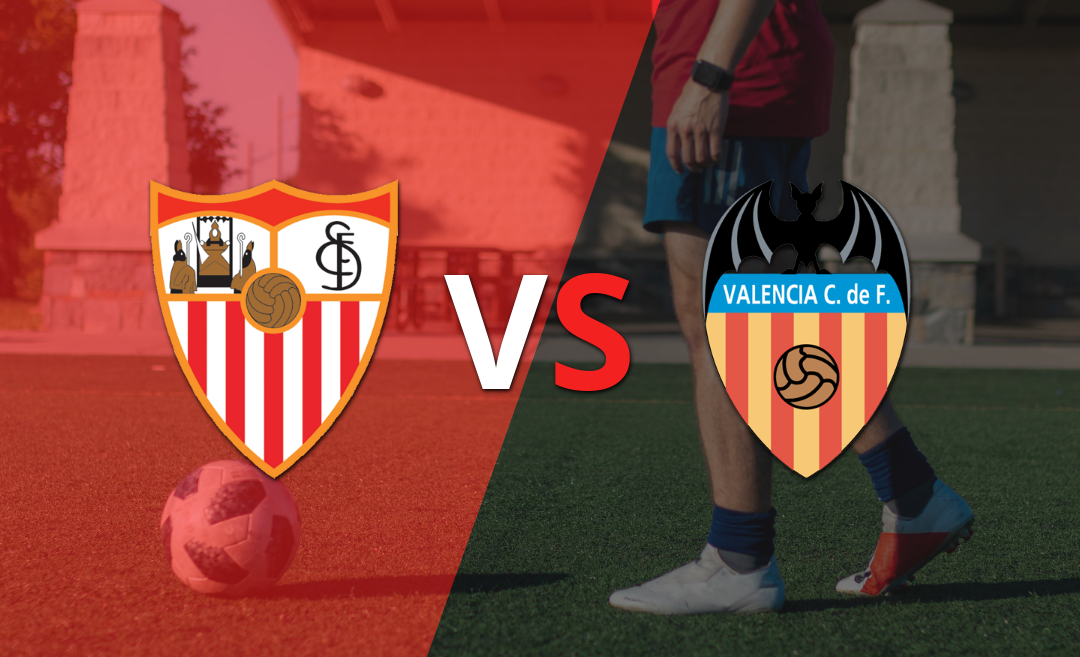 Sevilla y Valencia empatan en el estadio Ramón Sánchez Pizjuán